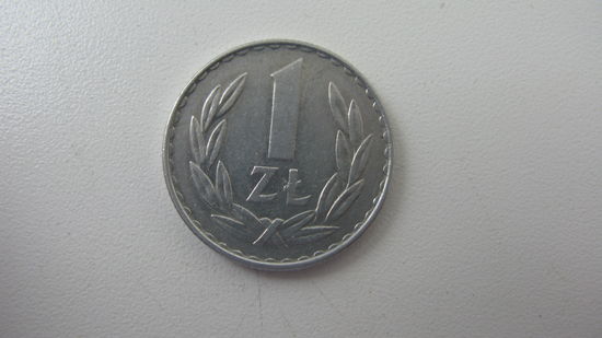 .  Польша 1 злотый  1977 г.