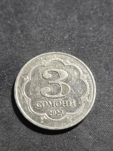 Таджикистан 3 сомони 2023