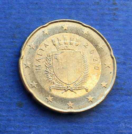 Мальта 20 евроцентов 2020