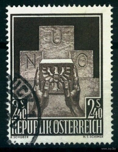 Австрия - 1956 [Mi. 1025] Гашеная (AT10)