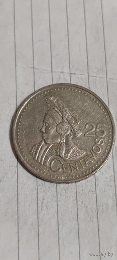 Гватемала 25 сентавос 2000