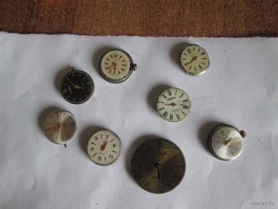 Механизмы часов"Слава"