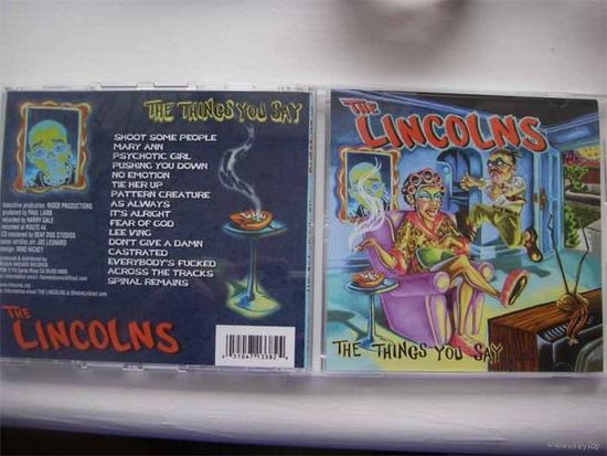 CD LINCOLNS  "  the things you say"  2001 made in USA