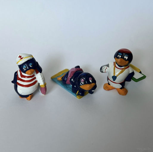 Ретро киндер Пингвины летние (Pingui Beach) 1994