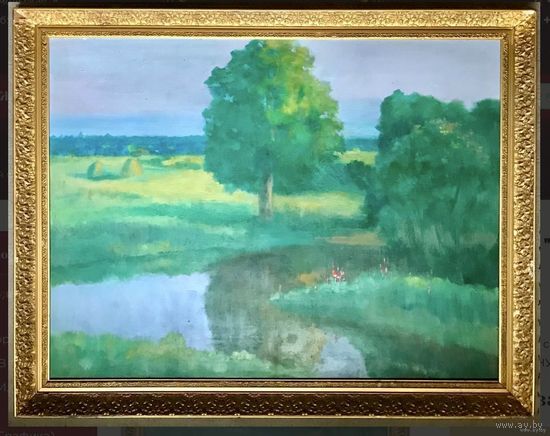 Рей И.П;Засл.худ;125/95см;Свислочь;Минск;х/м