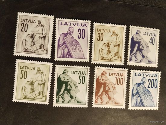 Латвия 1992 8 м