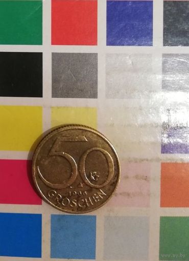 Австрия 50 грошей 1966
