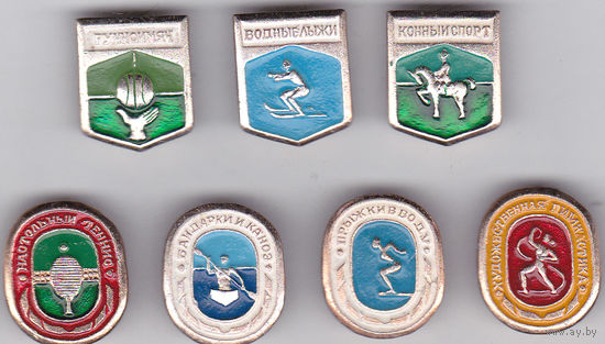 Виды спорта.