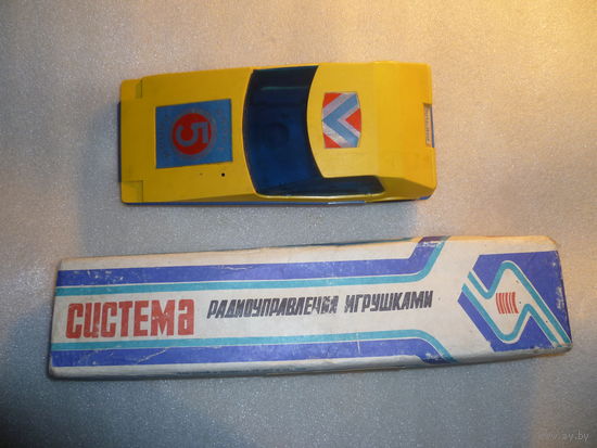 Детская машинка на радиоуправлении. СССР.