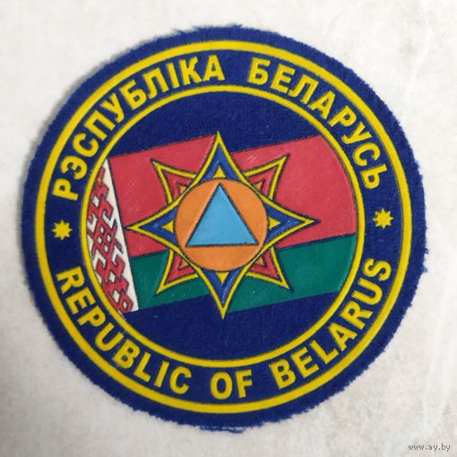 Нагрудная нашивка МЧС Беларусь