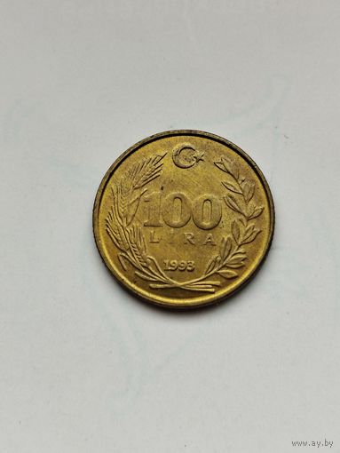 100 лир Турция.
