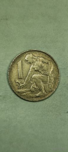 Чехословакия 1 крона 1991