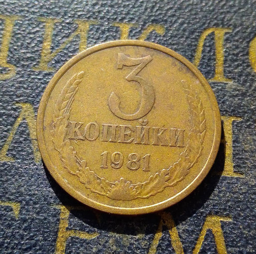 3 копейки 1981 СССР #42