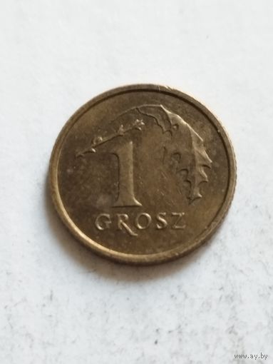 Польша 1 грош 2001