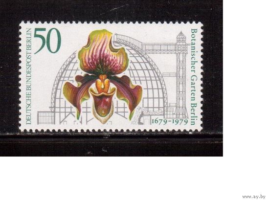 Германия(Берлин)-1979,(Мих.602)  ** , Ботанический сад, Цветы, Орхидеи