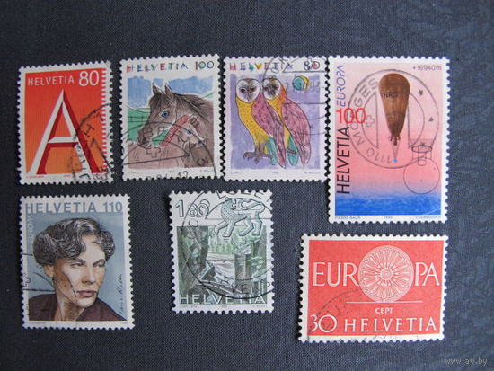Лот марок Швейцарии - 1