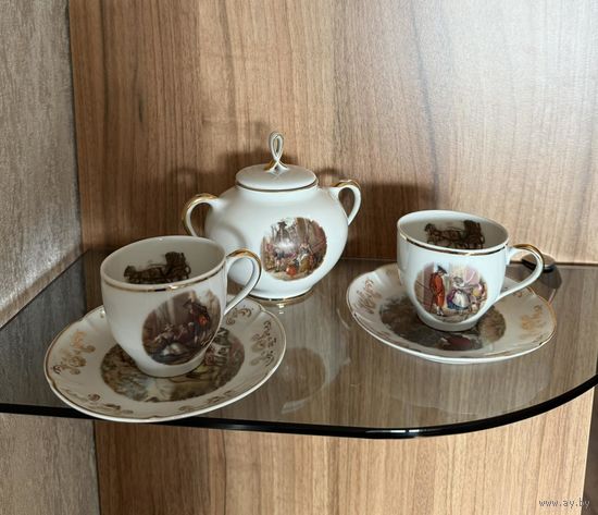 Кофейный сервиз "Тет-а-тет". Сборный. Италия - Германия