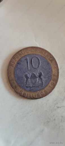 Кения 10 шиллинг 1997
