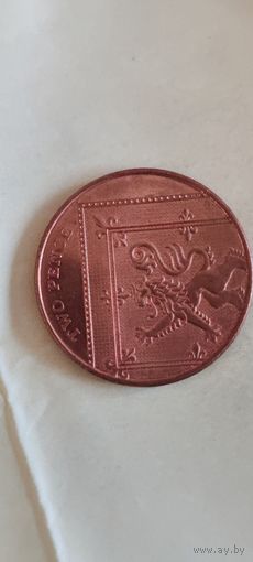 Великобритания 2 пенсе 2008