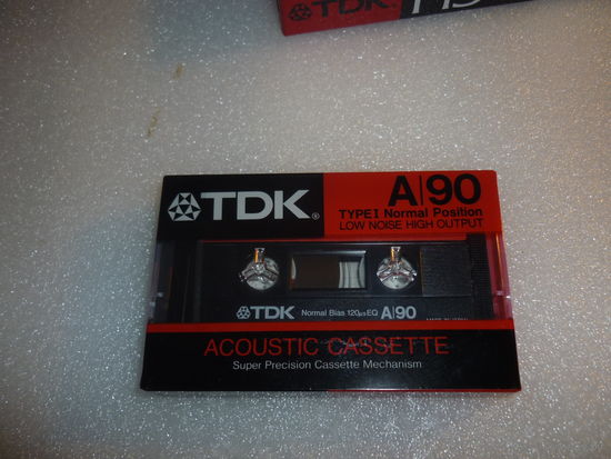 Винтажная Чистая аудиокассета TDK А-90. JAPAN