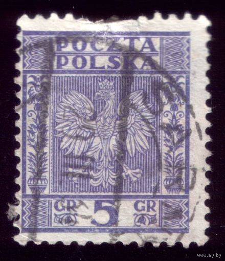 1 марка 1928 год Польша 261