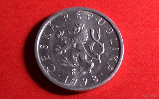 10 геллеров 1998. Чехия. Хорошая!