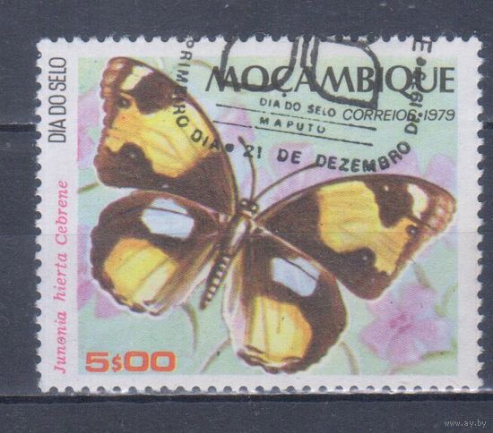 [1639] Мозамбик 1979. Фауна.Бабочка. Гашеная марка. 2