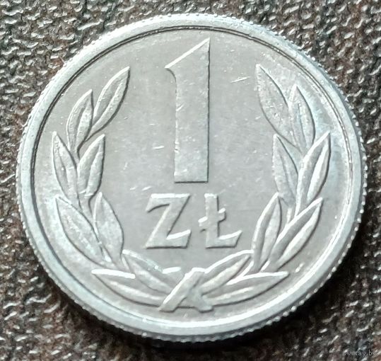 Польша 1 злотый, 1990     ( 2-3-6 )