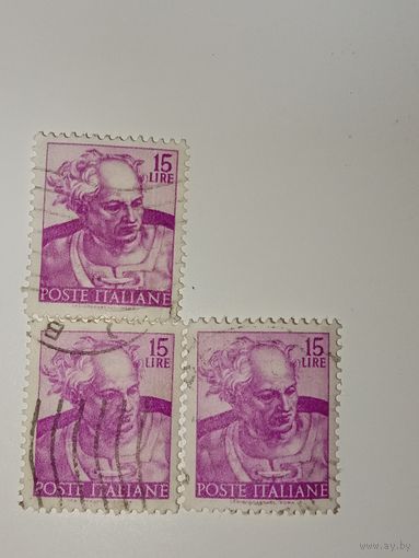 Италия 1961 Портрет исторической личности.