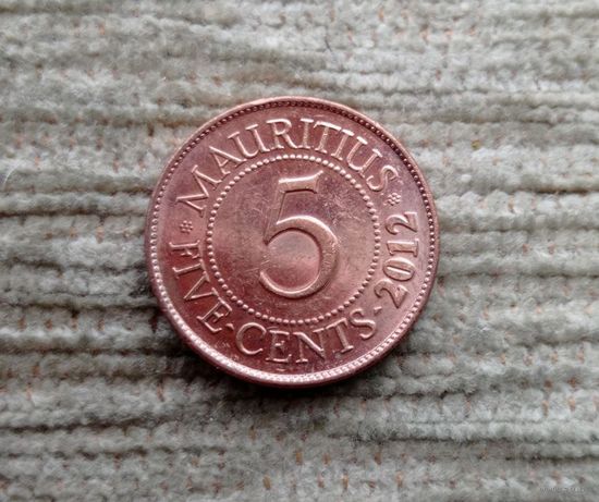 Werty71 Маврикий 5 центов 2012