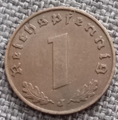 1 рейхспфенниг 1937 J
