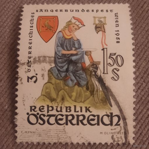 Австрия 1958. Певческий фестиваль в Вене