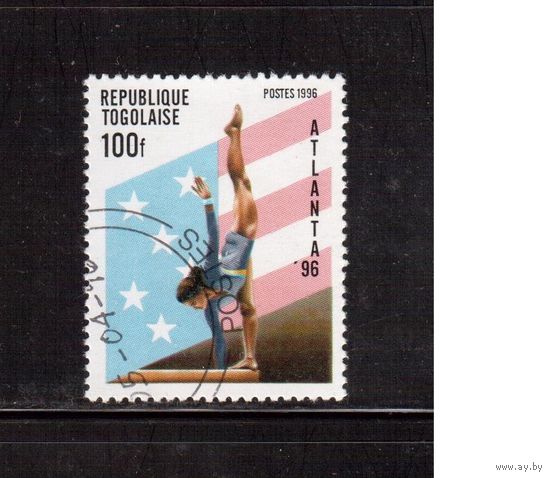 Того-1996,(Мих. 2382)  гаш. ,  Спорт, Гимнастика