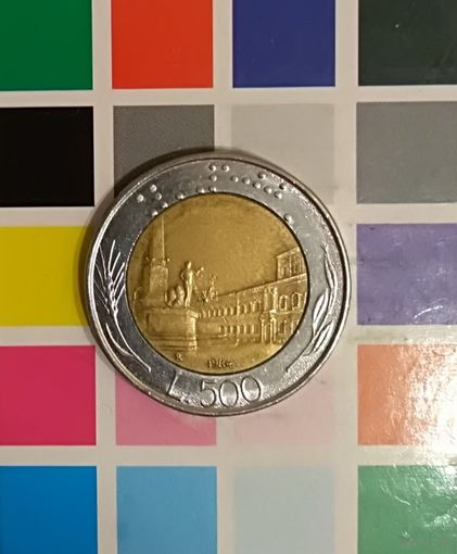 Италия 500 лир  1984