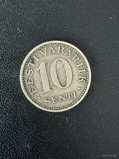 10 сенти 1931 года. Хорошее состояние. С 1 рубля