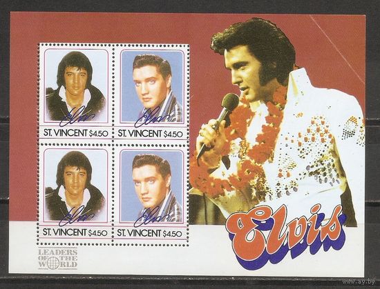 КГ Сент Винсент 1985 Элвис Пресли