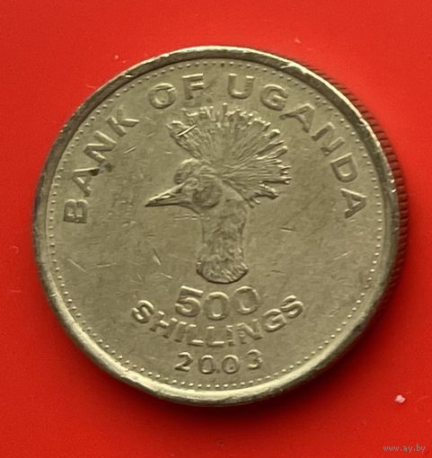 34-05 Уганда 500 шиллингов 2003 г.