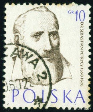 Врачи Польша 1957 год 1 марка