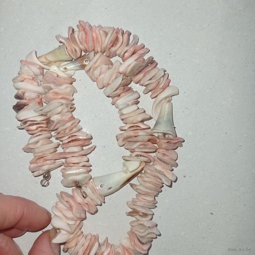 Бусы из ракушек