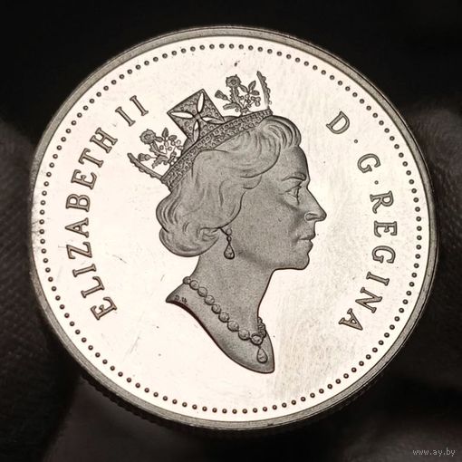 Набор 4х50 центов (великолепное серебро) 1995 пруф "Птицы Канады"! Также смотрите другие лоты!