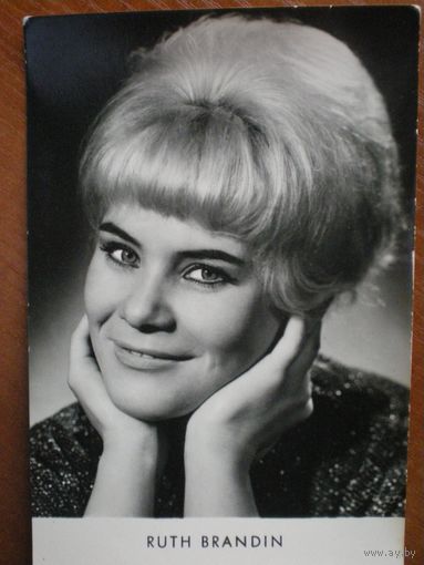 Киноартисты, Ruth Brandin (Рут Брандин),  1964 г. Лейпциг, чистая.