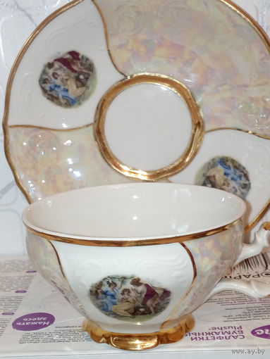 Чайная пара "БОГЕМИЯ" ЧЕХОСЛОВАКИЯ