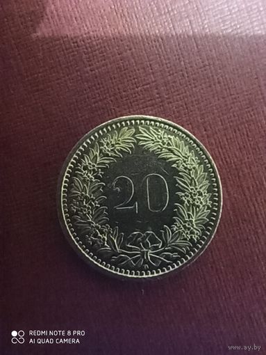 20 раппен 1991, Швейцария