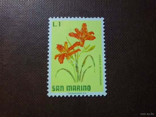 Сан -Марино 1971 г.Лилейник./11а/