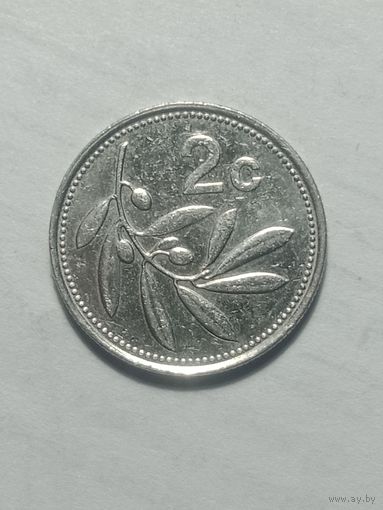 Мальта 2 цента 2005 года .