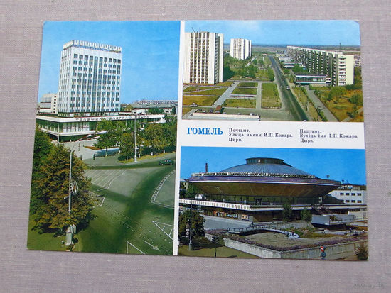С018-5619 Открытка Гомель Фото Буланов 1984 Подписана