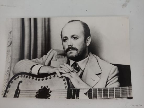 Открытка 1977г. "А.Калягин в роли Платонова"