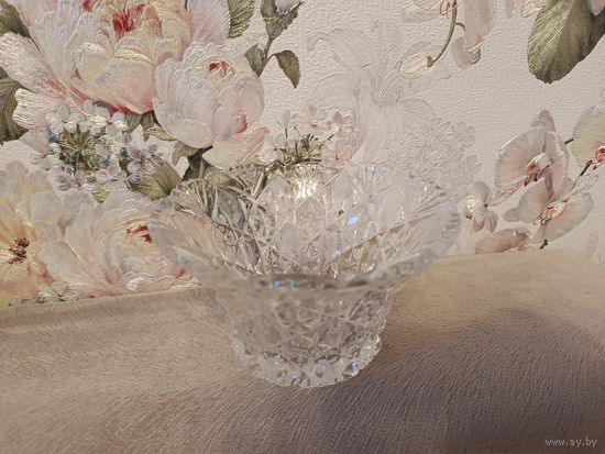 Салатница ваза хрусталь СССР