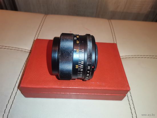 Объектив Revuenon-Special 2,8/35mm, есть плесень на линзах, на запчасти, восстановление.