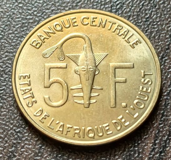 Западная Африка (ВСЕАО) 5 франков, 2011    ( 1-5-1 )